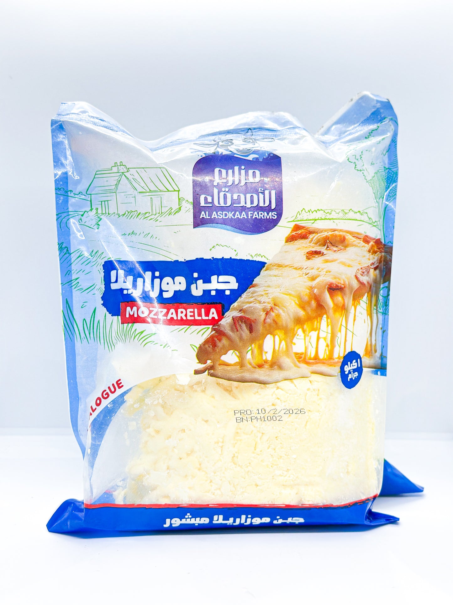 موزاريلا طبيعي 1 كجم