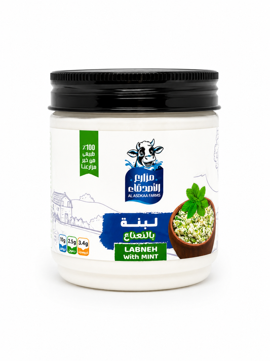لبنة بالنعناع